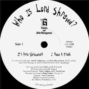 Lord Shrewd - Who Is Lord Shrewd?