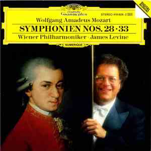 Wolfgang Amadeus Mozart - Wiener Philharmoniker • James Levine  - Symphonie ...