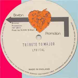 Lyrical / Scorpion - Tribute To Major / Who Killed Peter Tosh