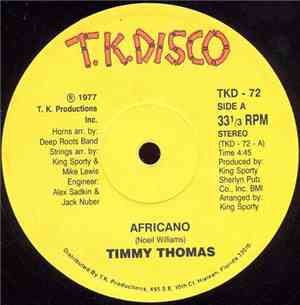 Timmy Thomas - Africano / Funky Me / Why Can't We Live Together