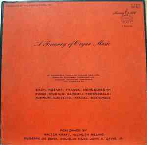 Various - A Treasury Of Organ Music