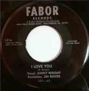 Ginny Wright - I Love You / I Want You Yes (You Want Me No)