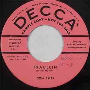 Don Estes - Fraulein / Mama Mama