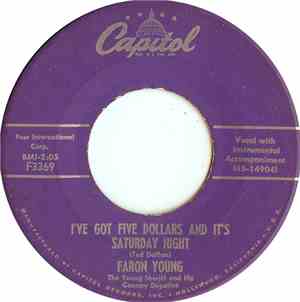 Faron Young The Young Sheriff And His Country Deputies - I've Got Five Doll ...