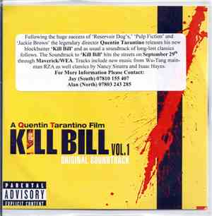 Various - Kill Bill Vol. 1 (Original Soundtrack)