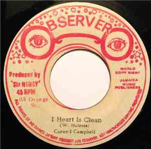 Cornell Campbell - I Heart Is Clean / Zinc Fence
