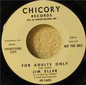Jim Eller  - For Adults Only / It's As Simple As That