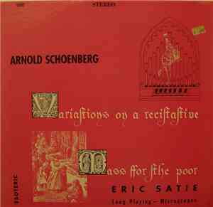 Marilyn Mason , David Randolph  - Arnold Schoenberg; Erik Satie