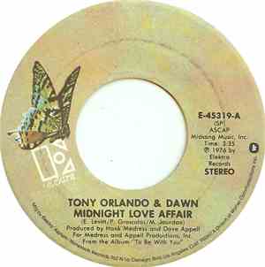 Tony Orlando & Dawn - Midnight Love Affair / Selfish One