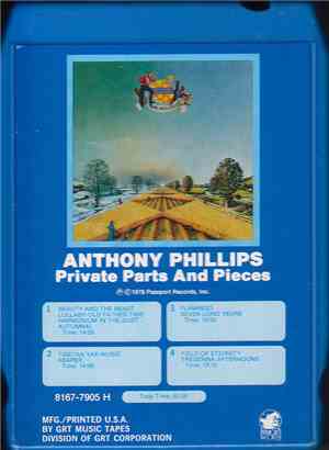 Anthony Phillips - Private Parts And Pieces