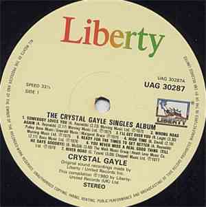Crystal Gayle - The Crystal Gayle Singles Album