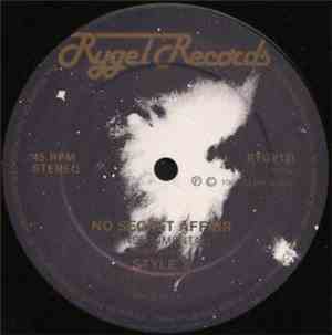 Style X - No Secret Affair