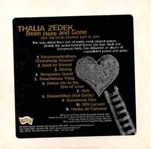 Thalia Zedek - Been Here And Gone