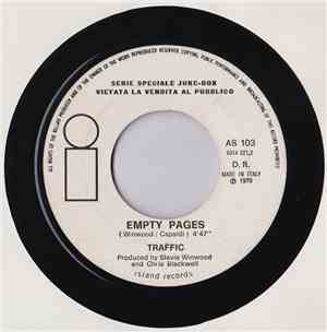 Traffic / Rare Bird - Empty Pages / Sympathy