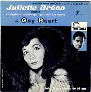 Juliette Gréco - Chante Guy Beart
