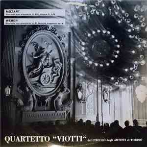 Quartetto Viotti, Wolfgang Amadeus Mozart, Carl Maria von Weber - Quartetto ...