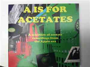 Various - A Is For Acetates