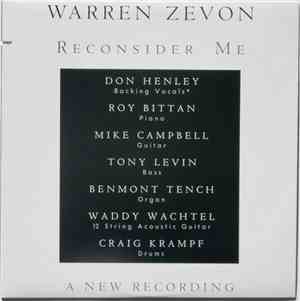 Warren Zevon - Reconsider Me