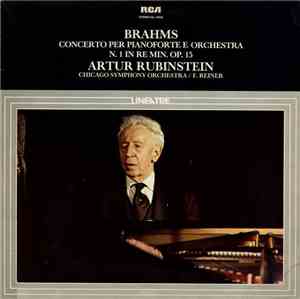 Brahms / Artur Rubinstein / F. Reiner / Chicago Symphony Orchestra - Concer ...