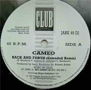 Cameo - Back & Forth