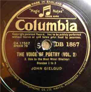 John Gielgud - The Voice Of Poetry (Vol 2)