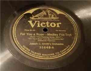 Joseph C. Smith's Orchestra - For You A Rose / Mondaine Waltz