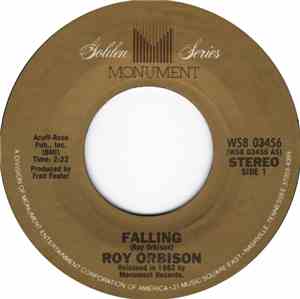 Roy Orbison - Falling / Distant Drums