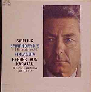Sibelius - Herbert von Karajan, The Philharmonia Orchestra - Symphony No. 5 ...