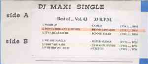 Various - Best Of... Vol. 43